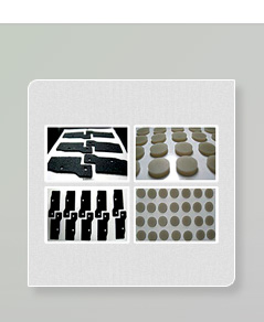 go to Sample cushions, stoppers and spacer